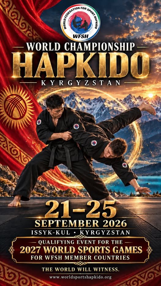 Dünya Hapkido Şampiyonası Güzel Kırgızistan’da!